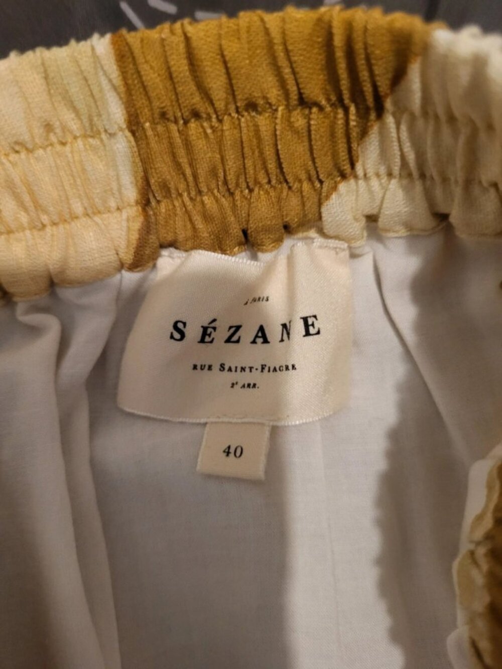 Sezane Ioffia Maxi Skirt Women's L - Picture 6 of 6